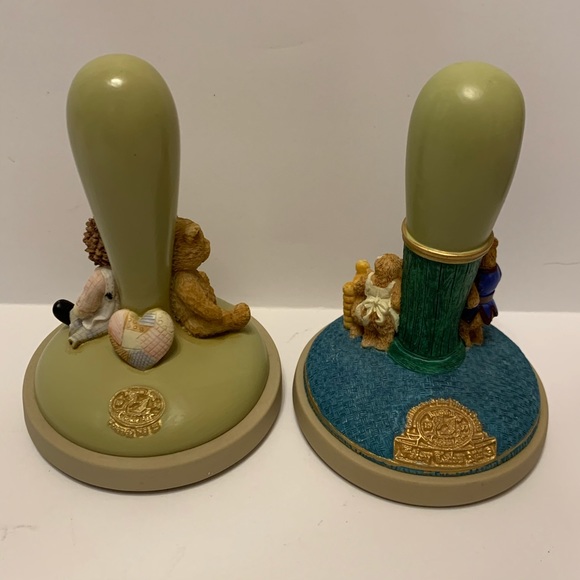 Set of 2 Brown Bag Cookie Art Stamp Press Mold - Picture 2 of 8